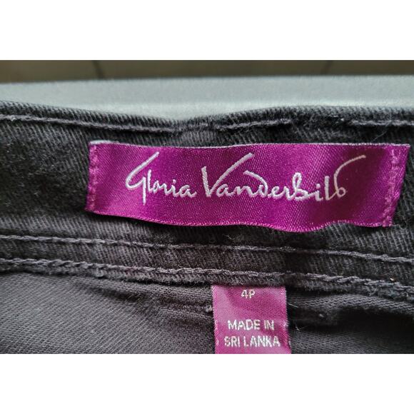 Gloria Vanderbilt 4p straight leg black jeans - Picture 5 of 6